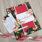 Botanical Birthday Greeting card, Floral Elegance